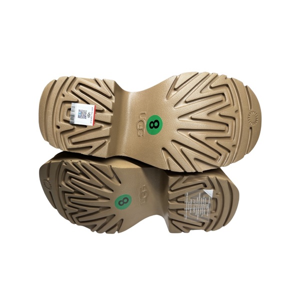 UGG Women's Classic Twin Seam New Heights Chestnut Suede Platform Boot 1158313 8 - Picture 8 of 11